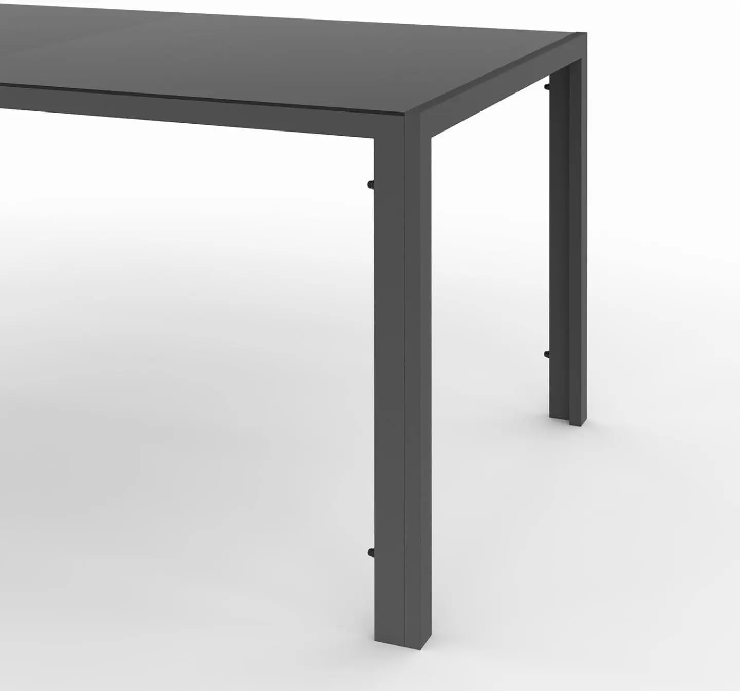 Table de jardin 8 places gris vue 7