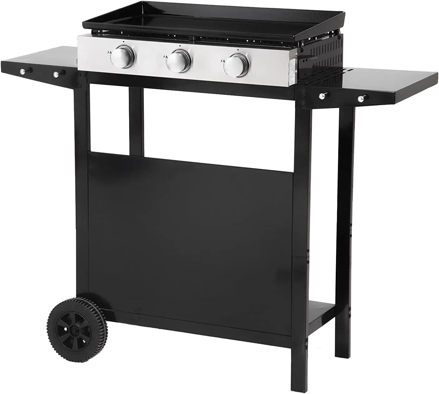 Plancha en acier noir vue 9