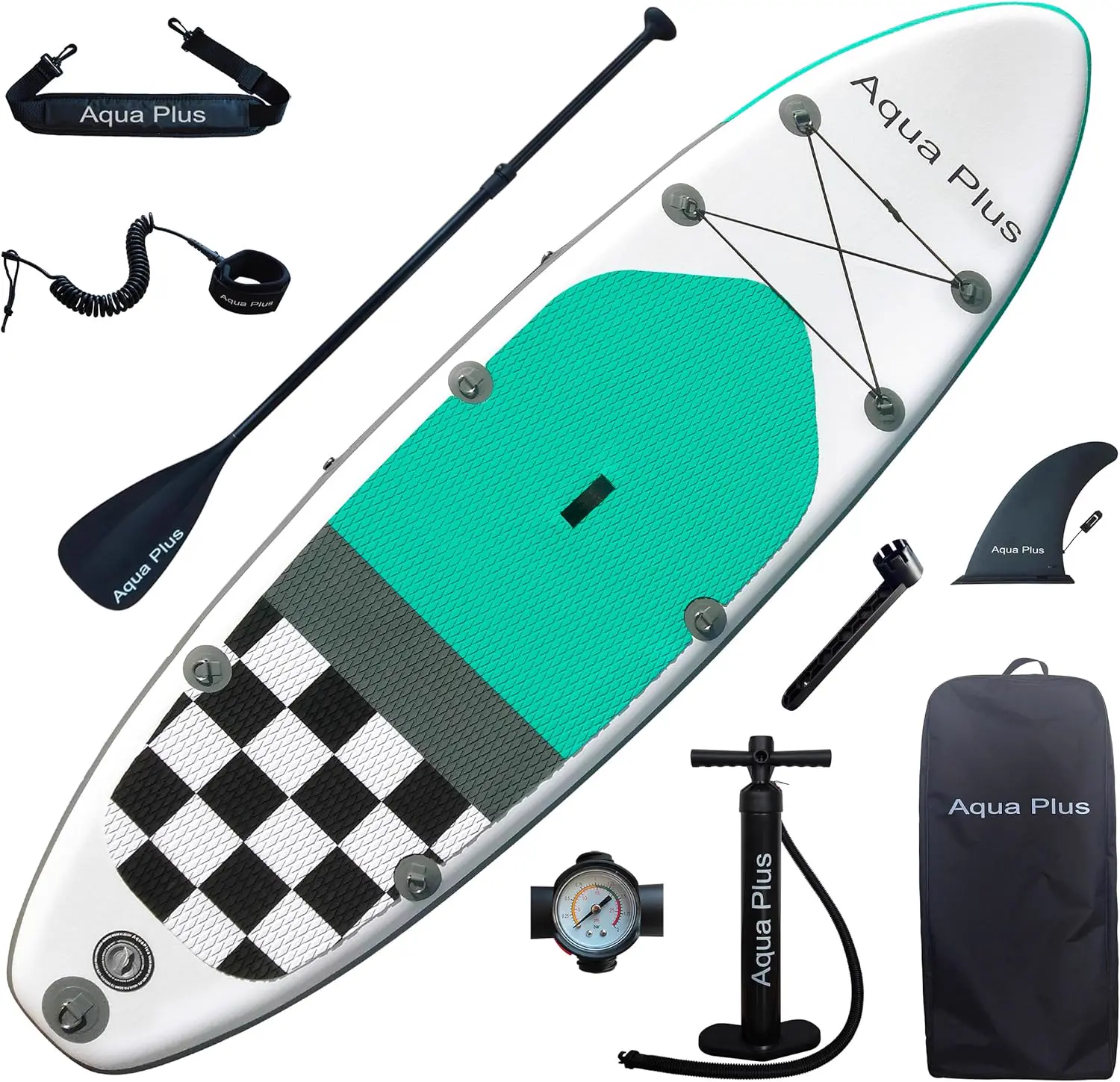 Aqua Plus Sup Gonflable de 15 cm d'épaisseur pour Tous Les Niveau x