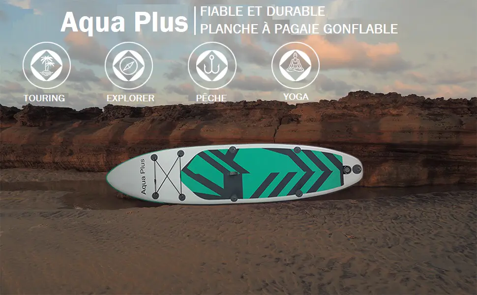 Paddle gonflable en acier — contenu détaillé 1