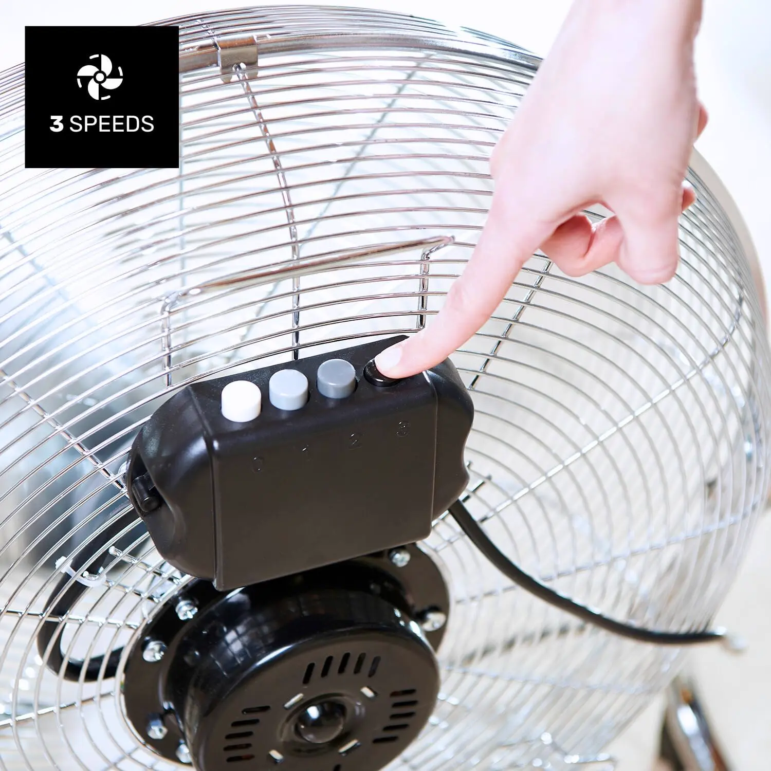 Ventilateur Taurus Sirocco 18 - Ventilateur de sol 120W vue 3