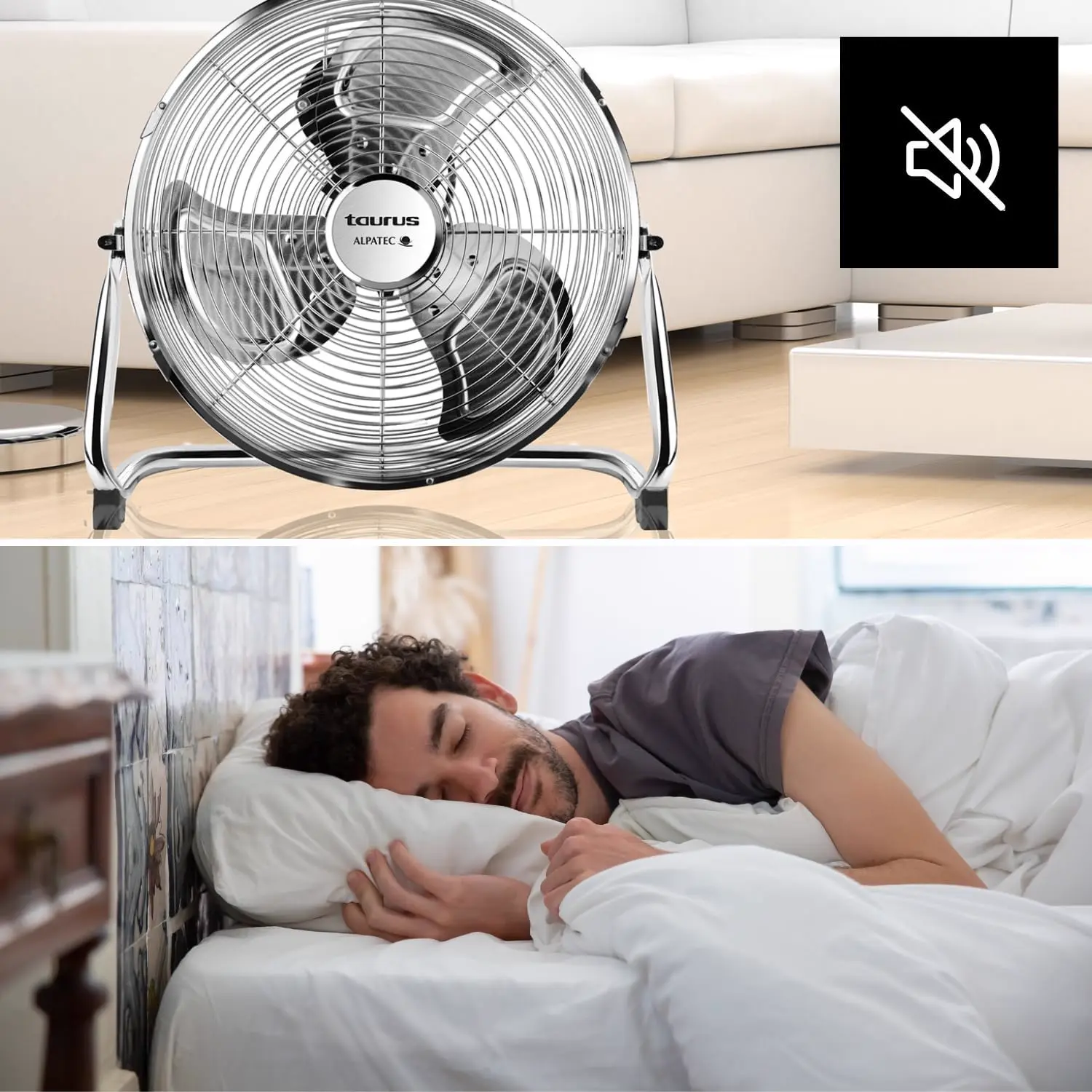 Ventilateur Taurus Sirocco 18 - Ventilateur de sol 120W vue 7