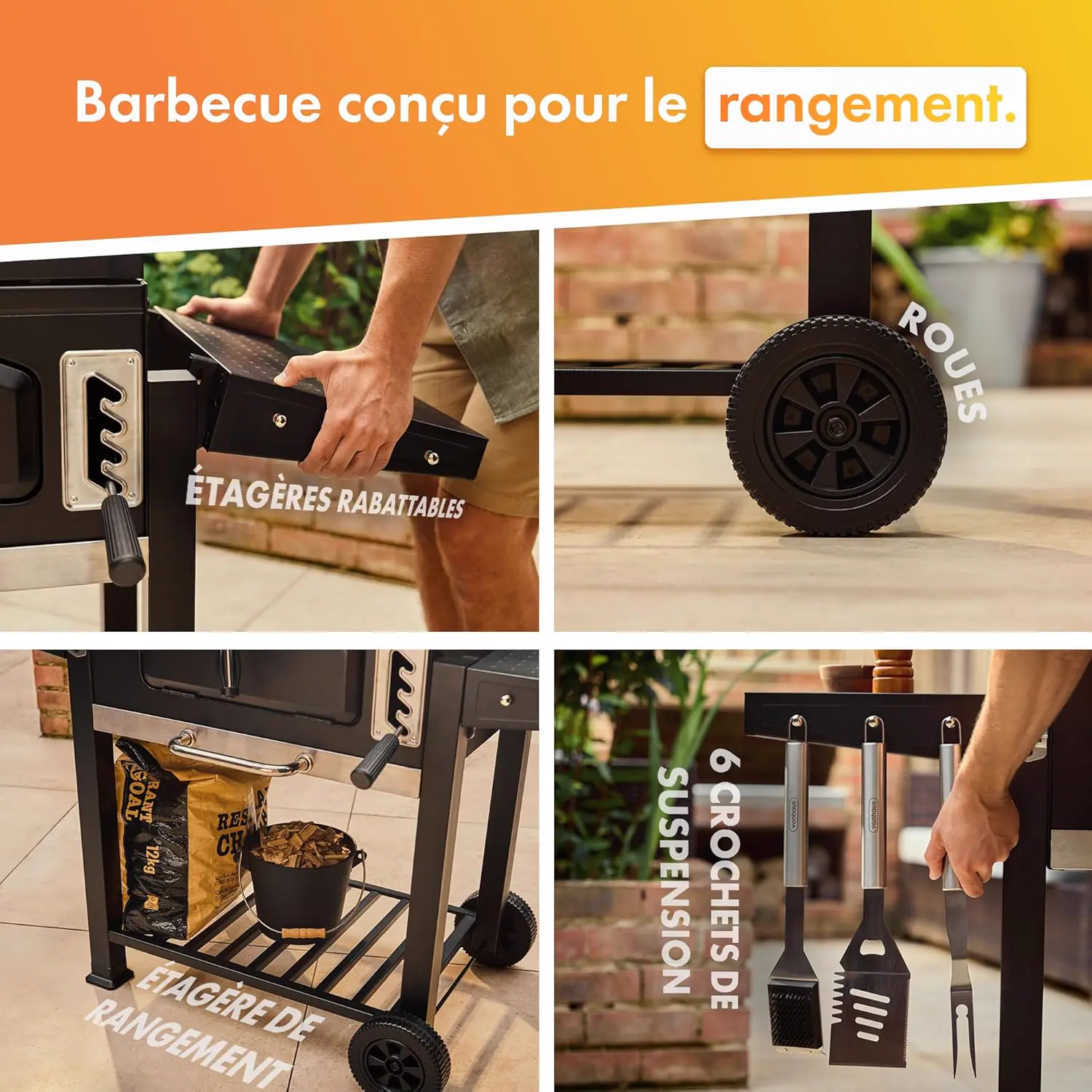 Barbecue weber 57 x 41 cm vue 3