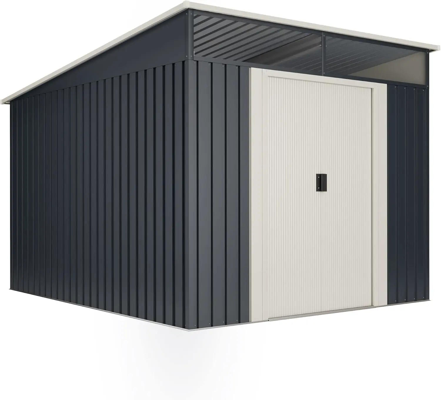 Wasabi - Abri de Jardin Métal 6,6m2 Stark avec fenêtre