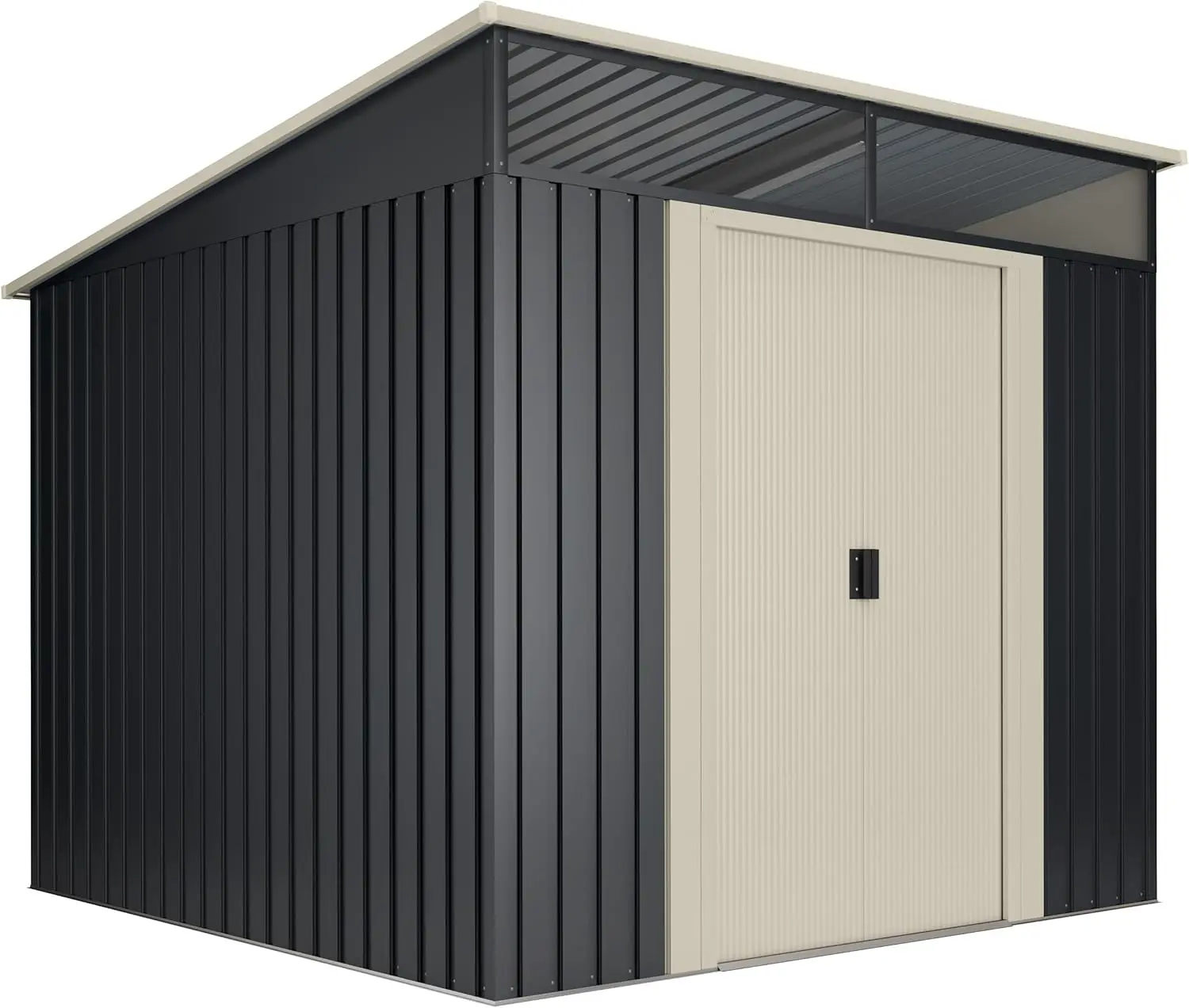 Wasabi - Abri de Jardin Métal 5,6m2 Stark avec fenêtre