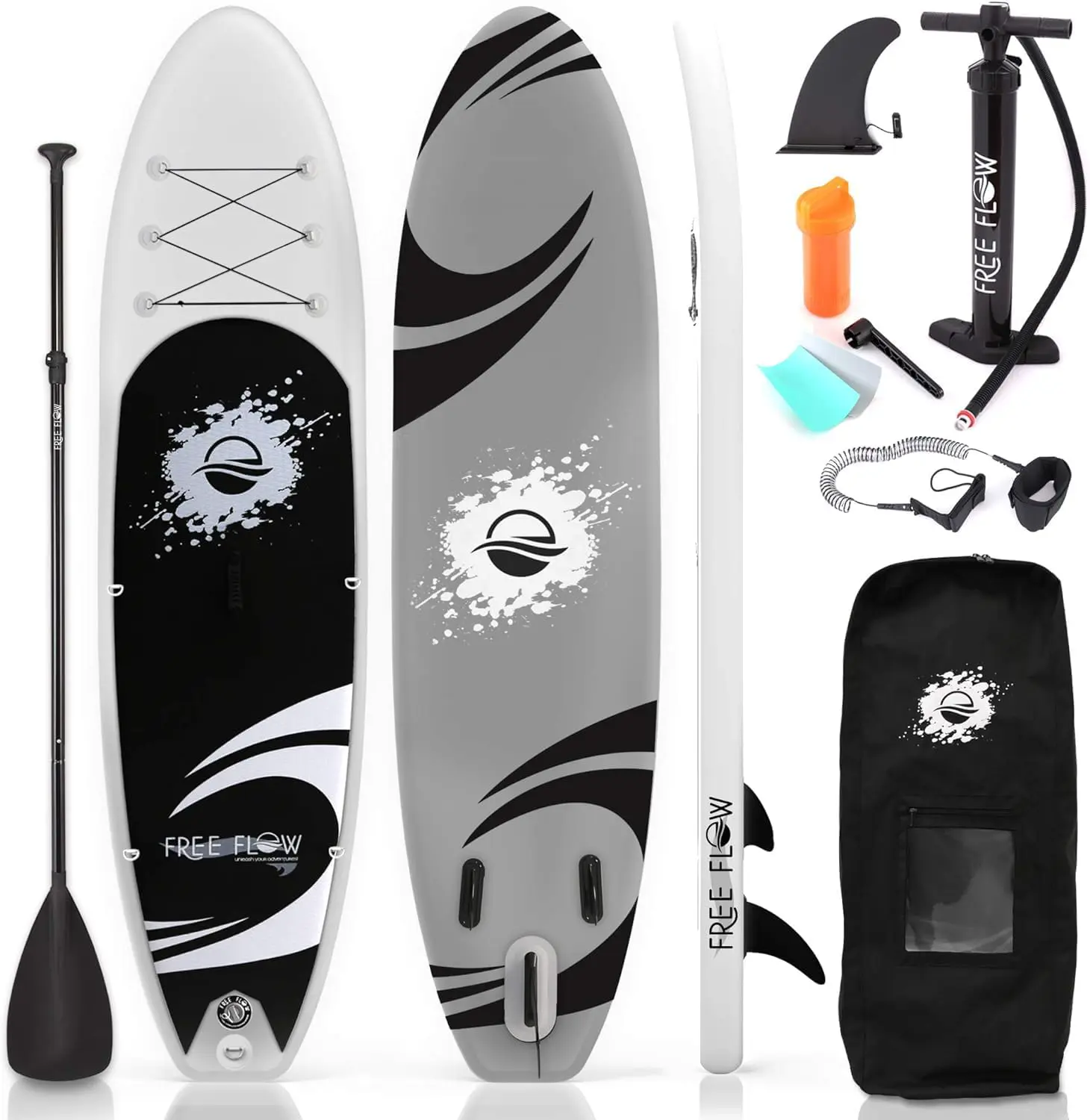 SereneLife Stand Up Paddle Gonflable Adulte 6”