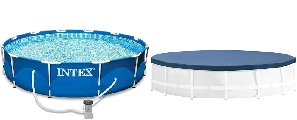 INTEX Piscine à structure métallique avec pompe