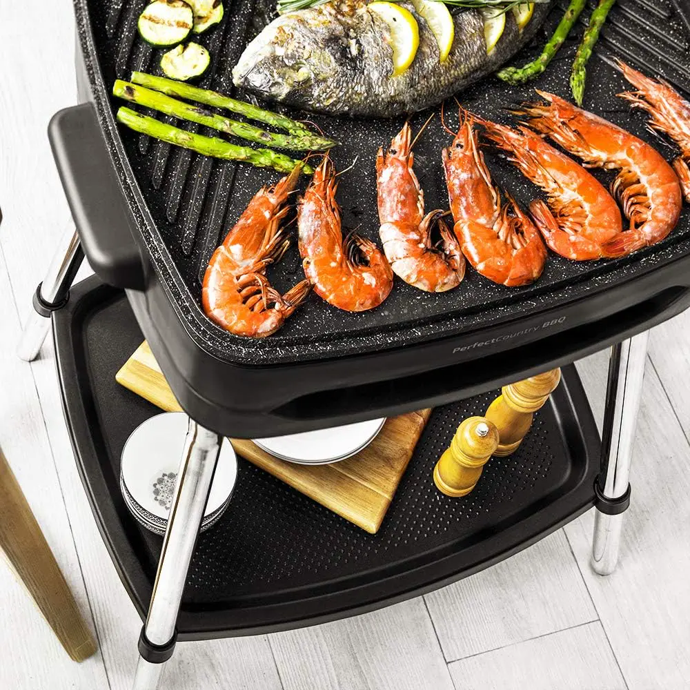 Barbecue électrique en aluminium 43 x 38 cm vue 8
