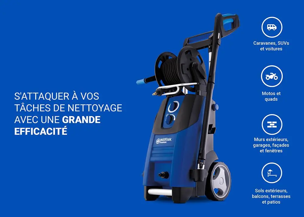 Nettoyeur haute pression en aluminium 60 m² vue 3