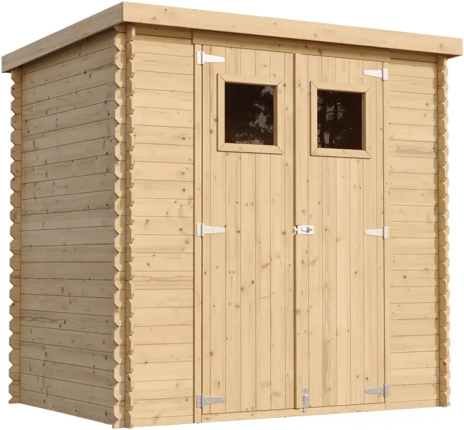 Abri de Jardin en Bois avec Sol TRAITÉ TIMBELA M311+M311G