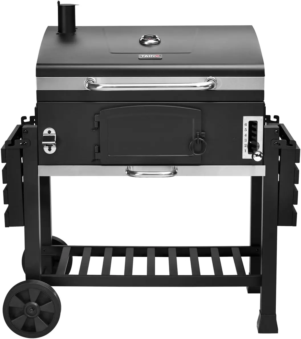 Barbecue à charbon en bois 42 x 72 cm vue 6