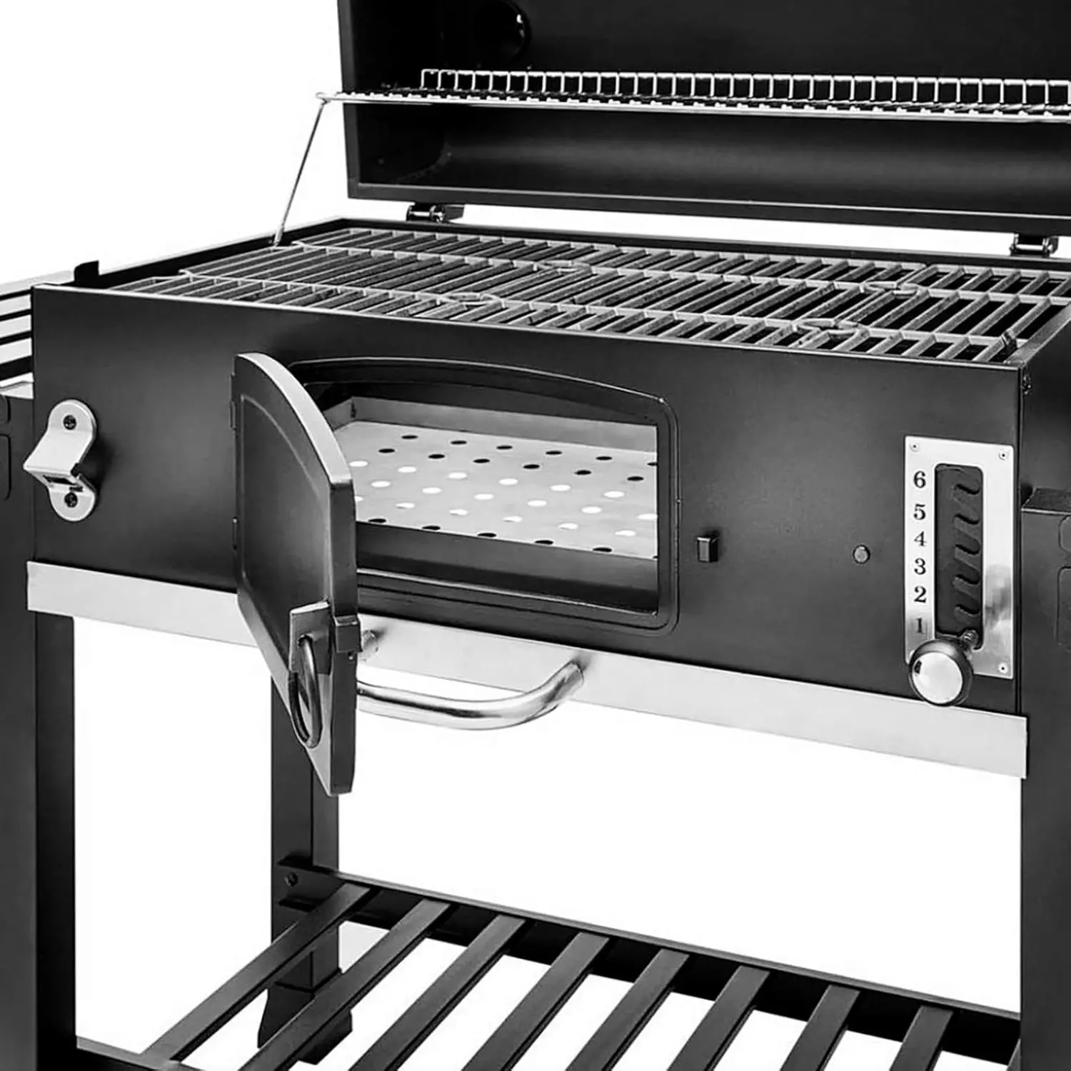 Barbecue à charbon en bois 42 x 72 cm vue 8