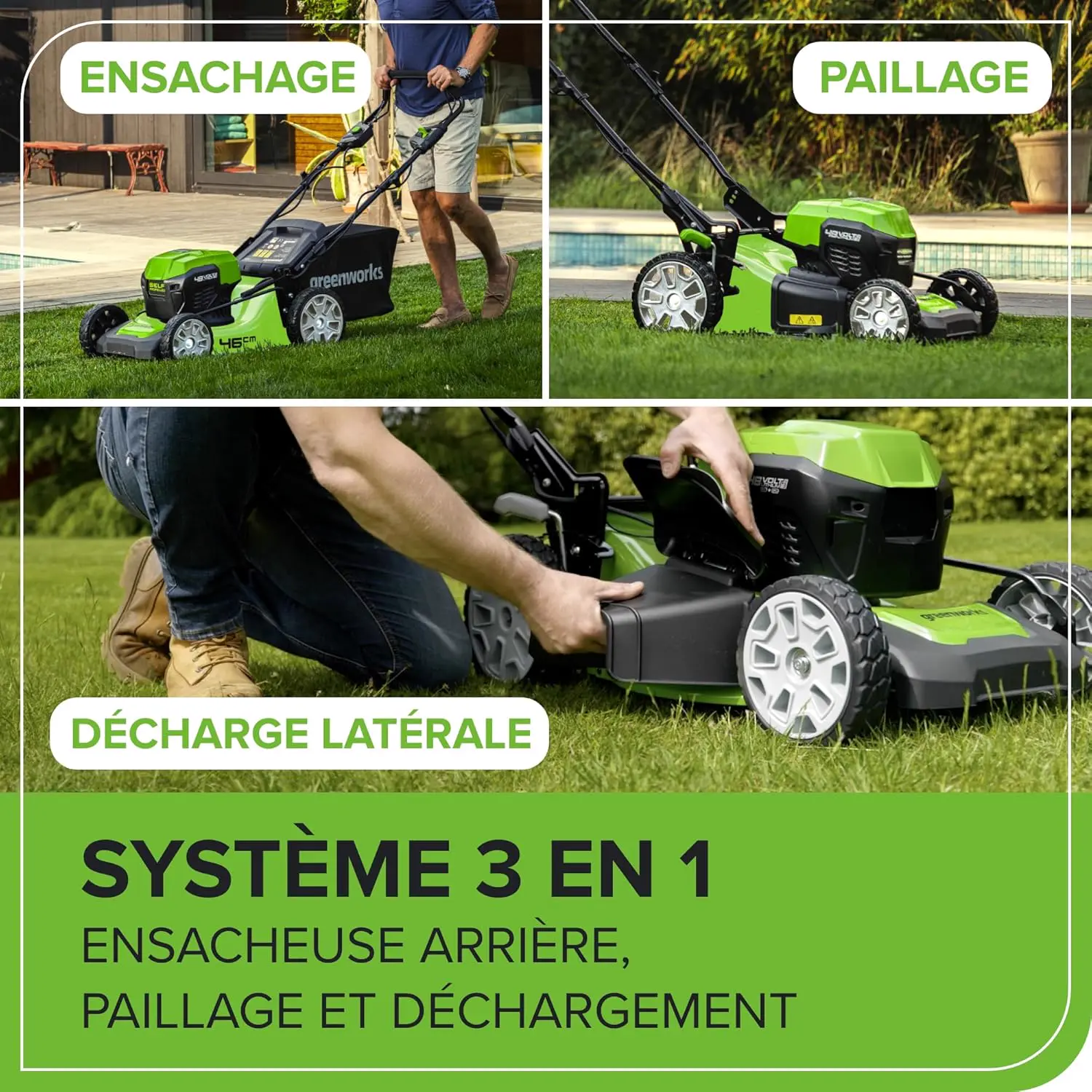 Tondeuse autoportée en acier 480 m² vue 8