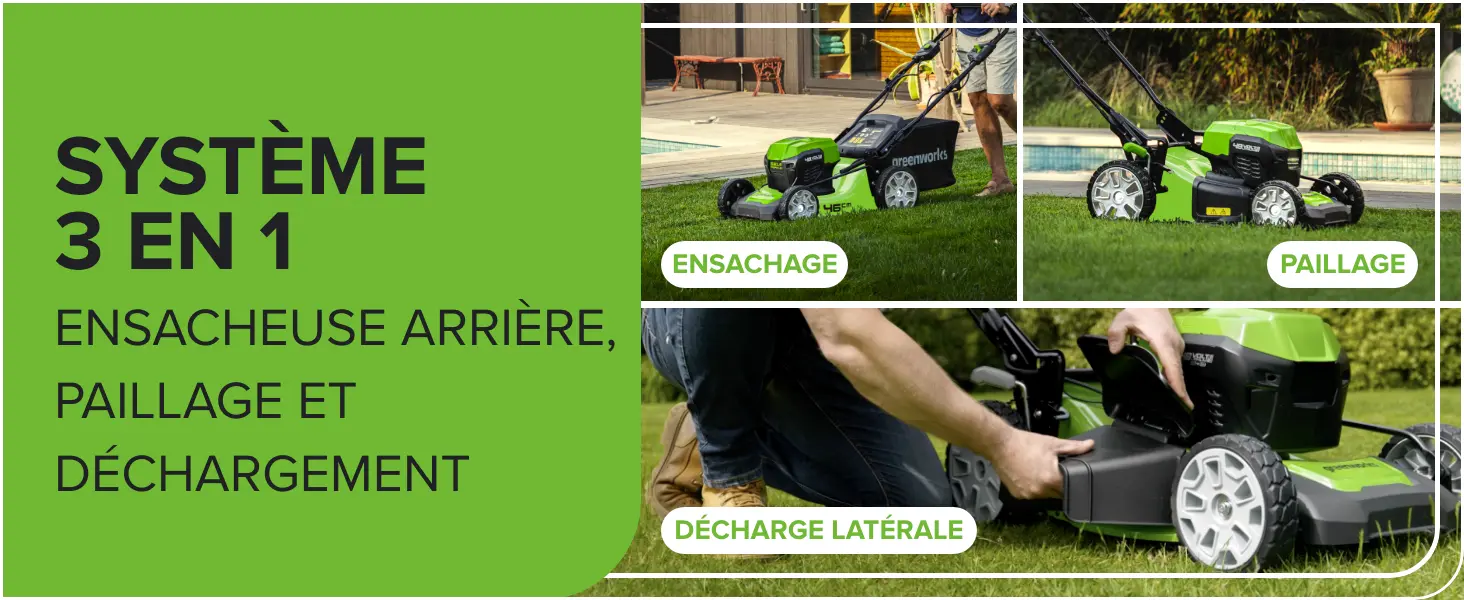 Tondeuse autoportée en acier 480 m² — contenu détaillé 7