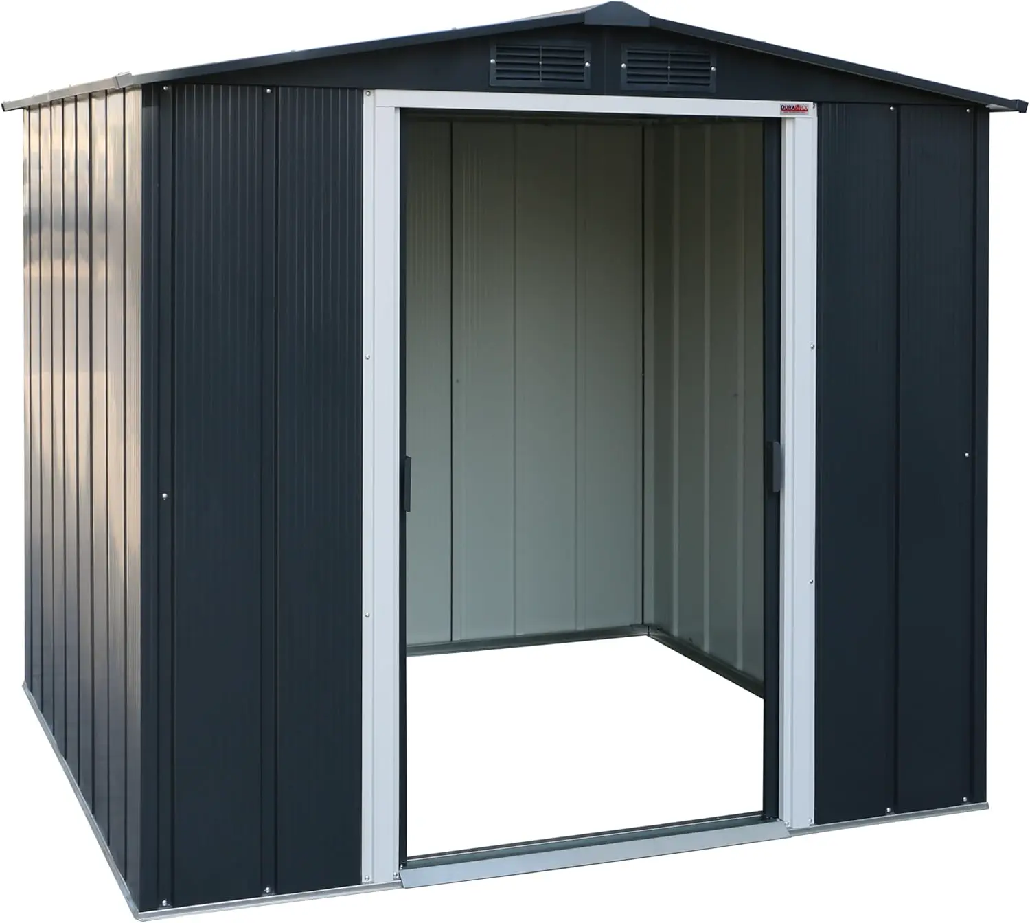 Abri de jardin en métal en métal anthracite 3,33 m² vue 8