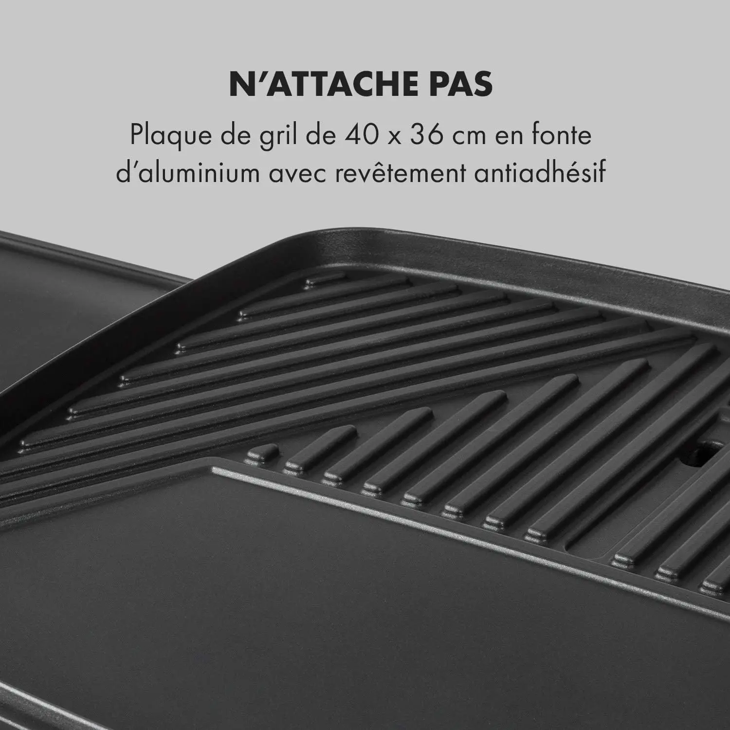 Barbecue électrique en acier noir 20 x 32 cm vue 4