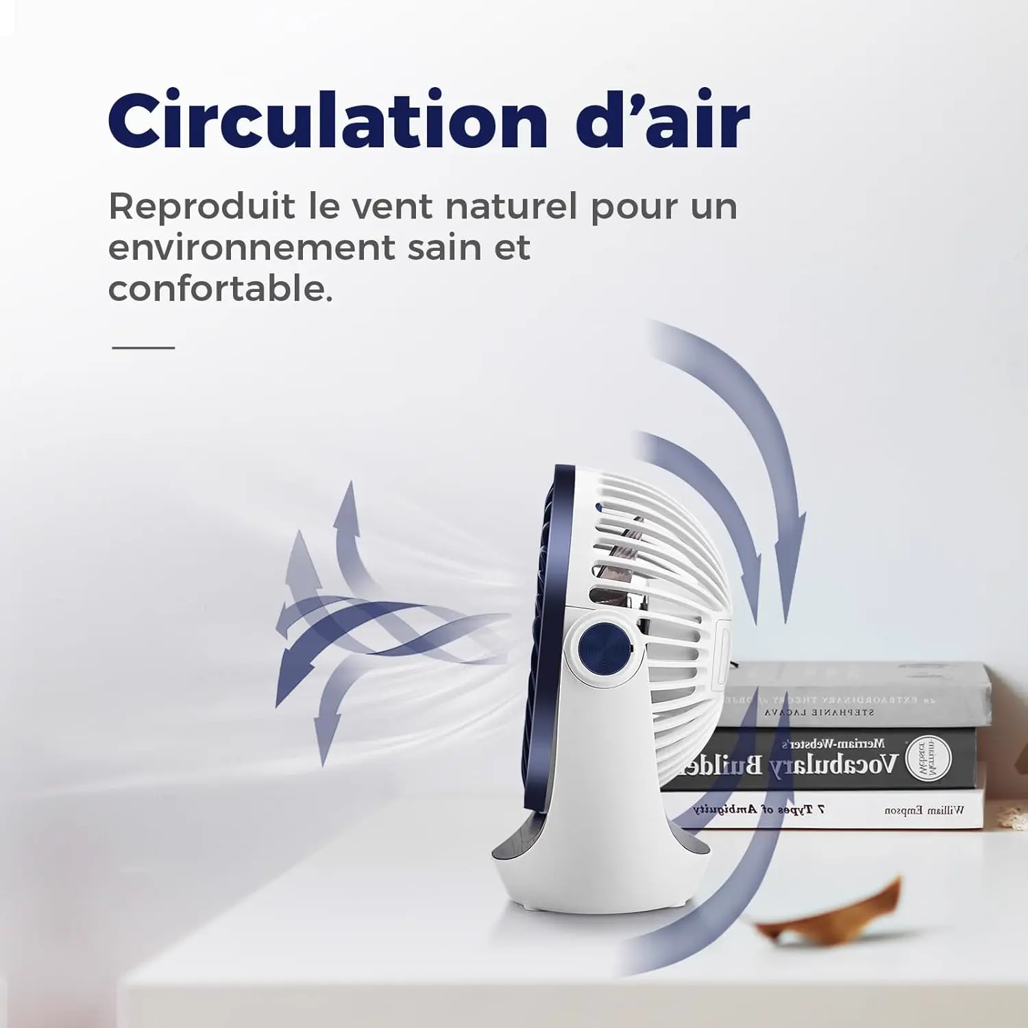 Ventilateur OCOOPA Ventilateur Silencieux Portable Mini Puissant vue 2