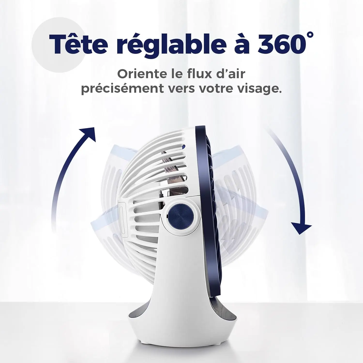 Ventilateur OCOOPA Ventilateur Silencieux Portable Mini Puissant vue 3