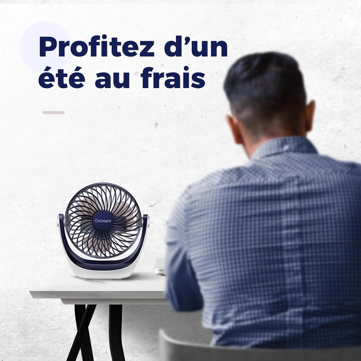 Ventilateur OCOOPA Ventilateur Silencieux Portable Mini Puissant vue 8