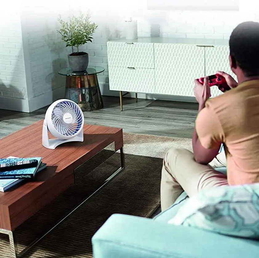 Ventilateur blanc vue 6
