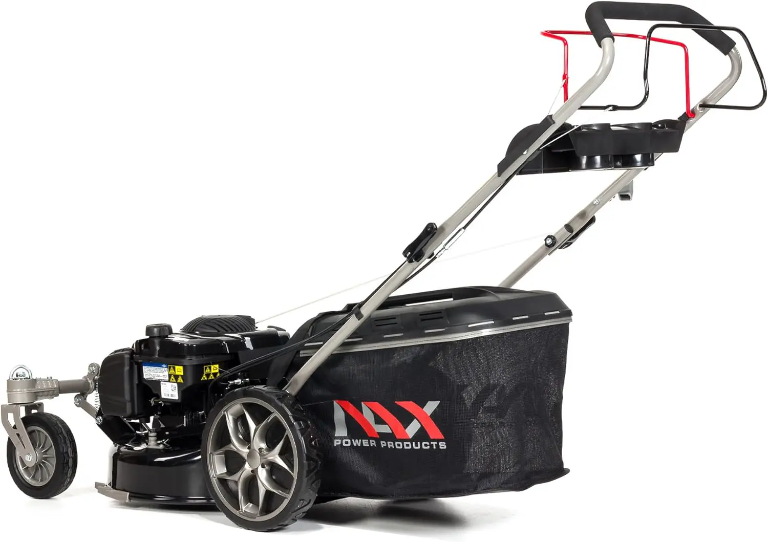 Tondeuse autoportée en acier noir vue 6