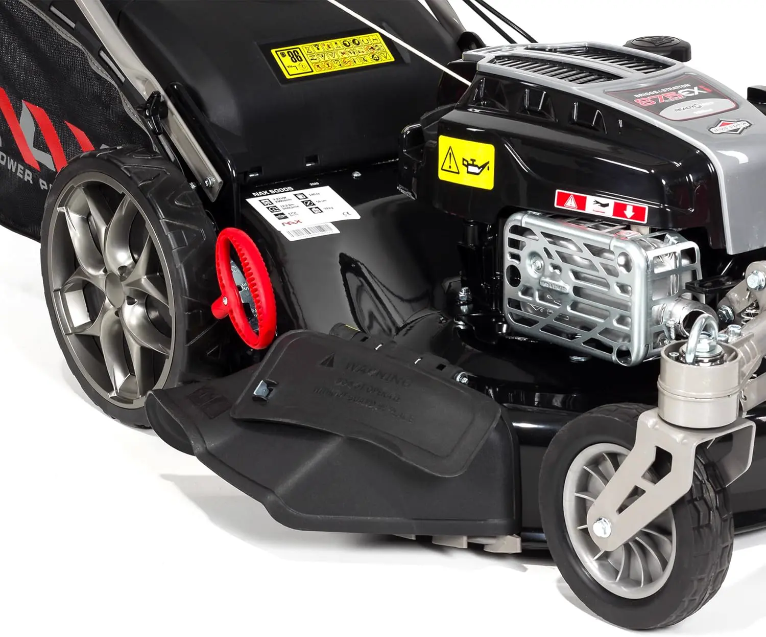Tondeuse autoportée en acier vue 7
