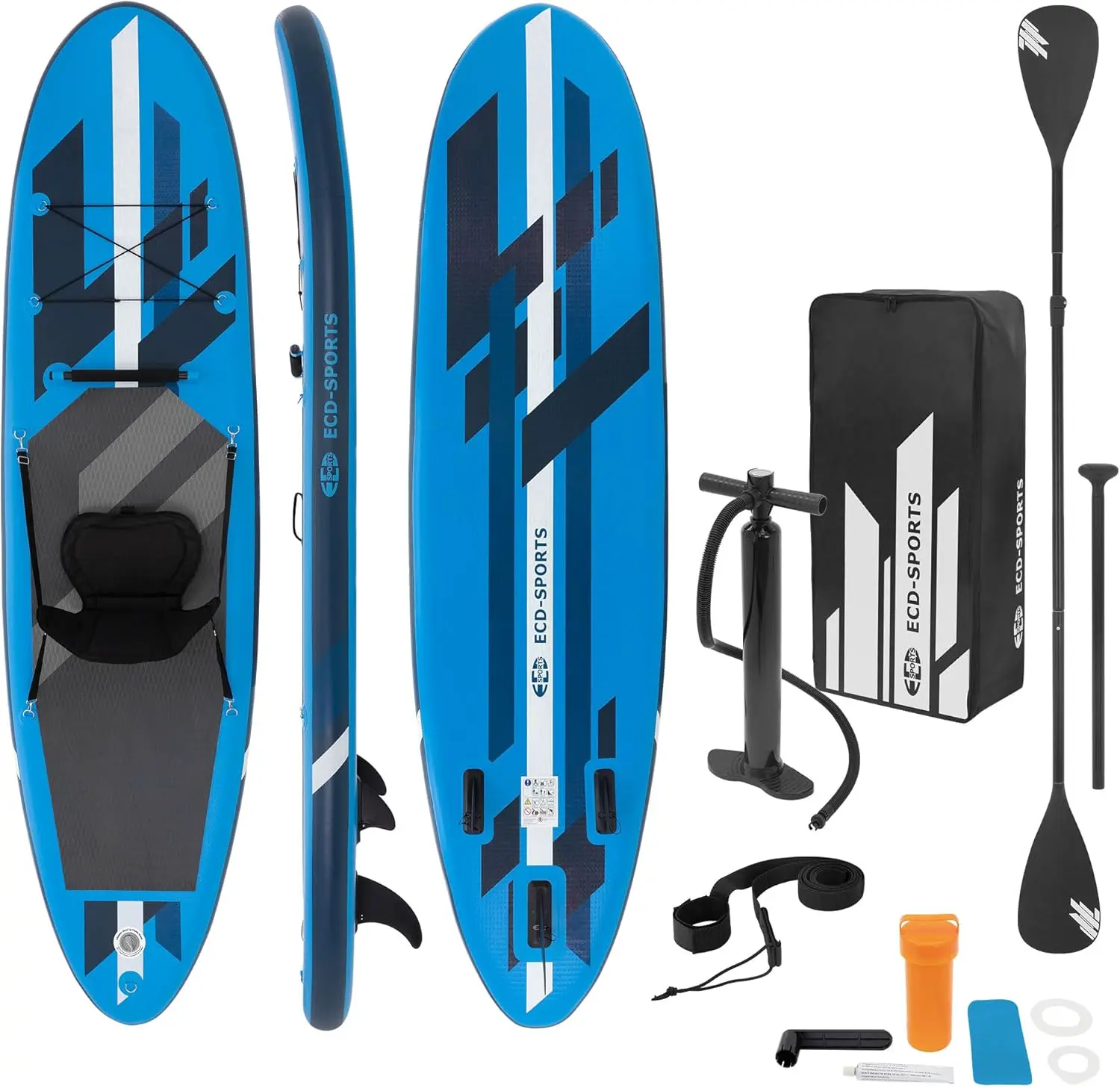 ECD Germany Stand Up Surf Paddle Board Gonflable 305/308/320/380 cm