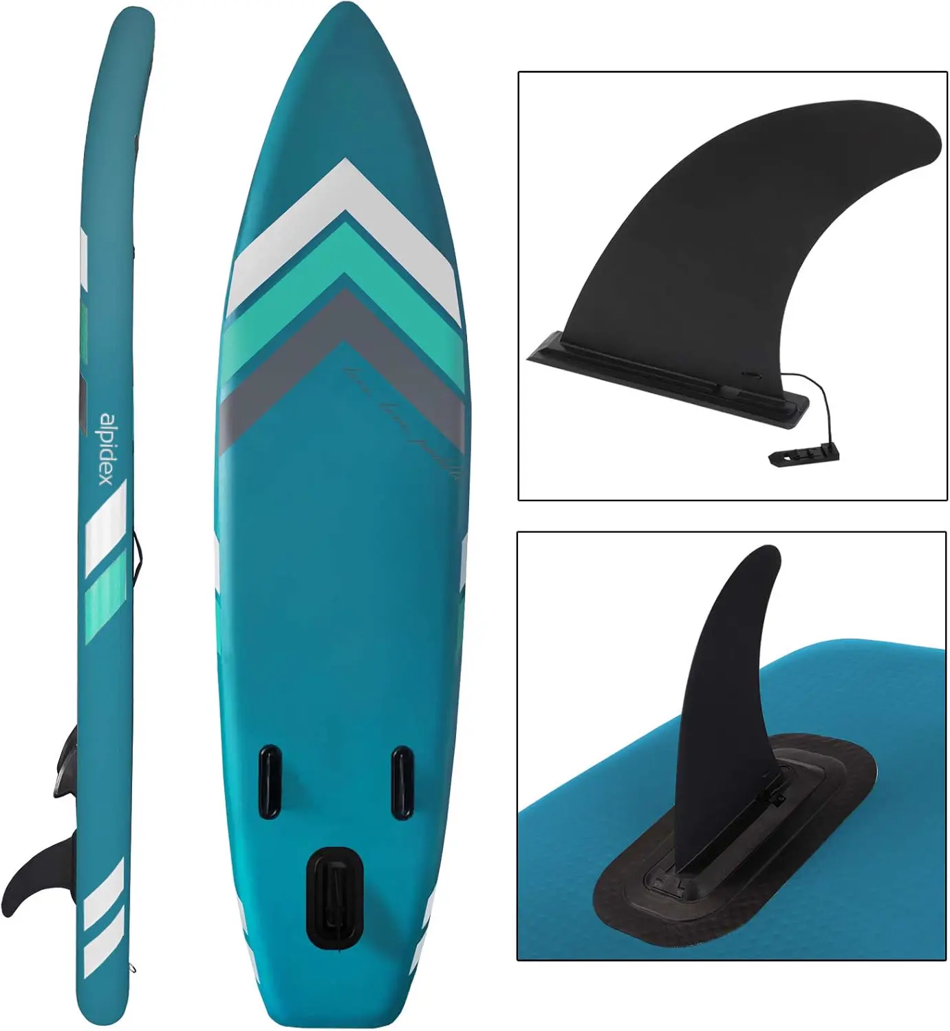 Paddle gonflable en aluminium 76x15 cm vue 3