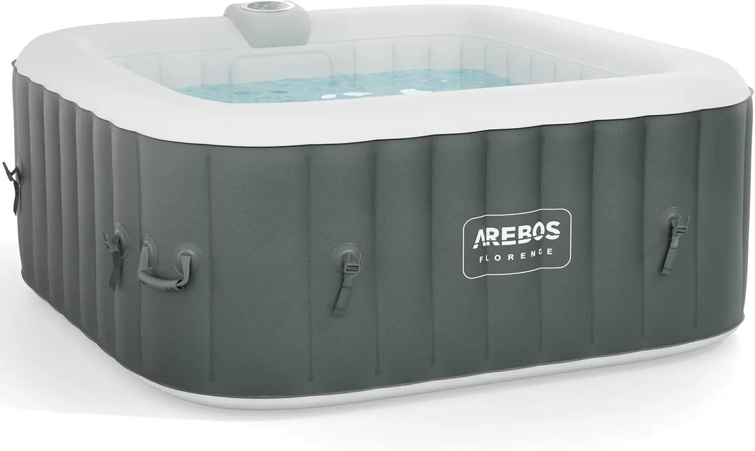 Spa gonflable 2 personnes 4 places 154 x 154 cm vue 2