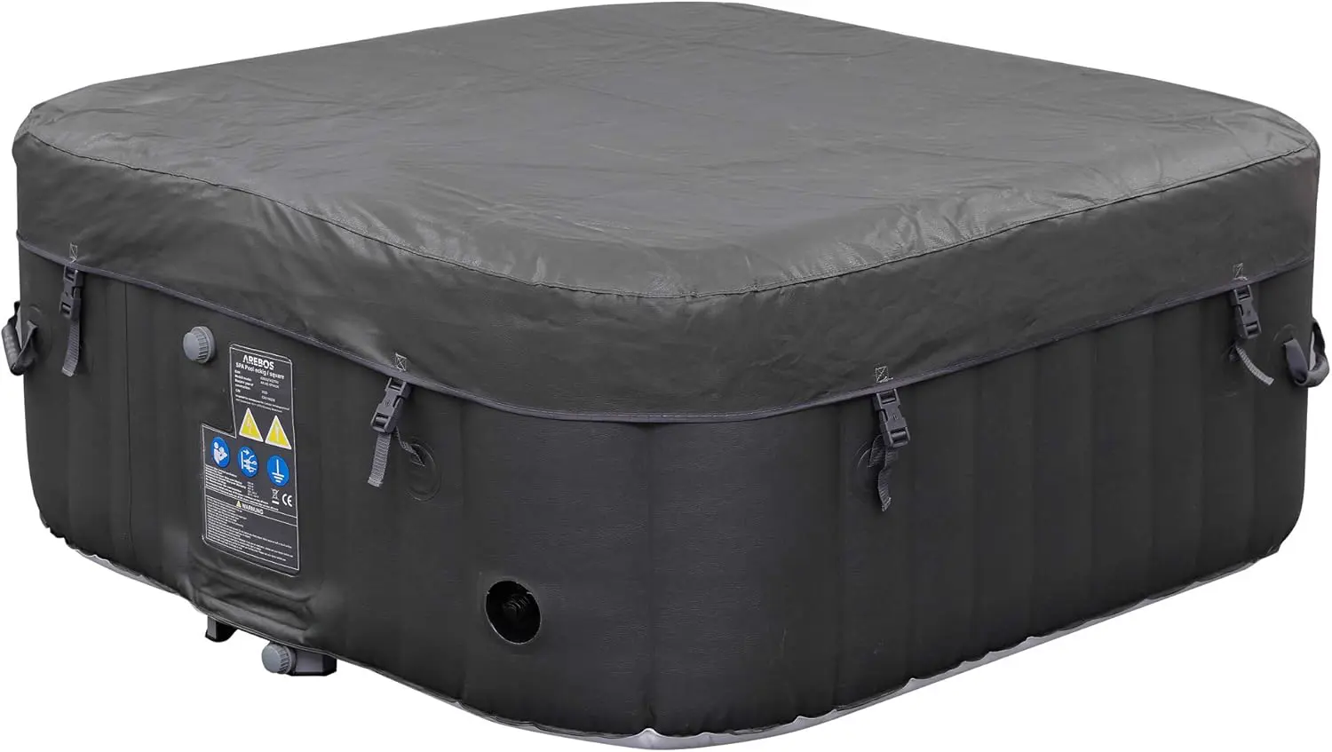 Spa gonflable 2 personnes 4 places 154 x 154 cm vue 5