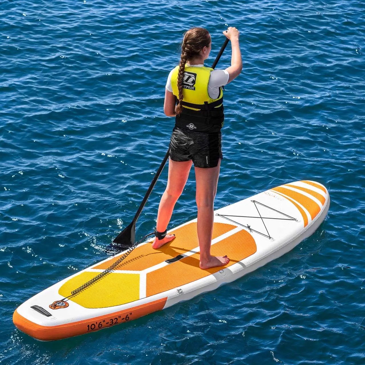 Paddle gonflable en aluminium vue 2