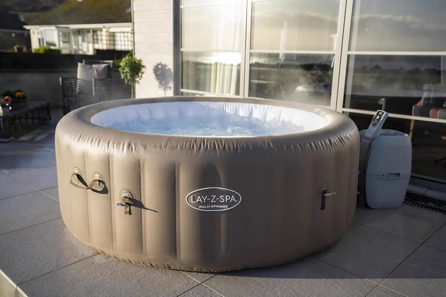 Spa gonflable 2 personnes 6 places 196 x 71 cm vue 2