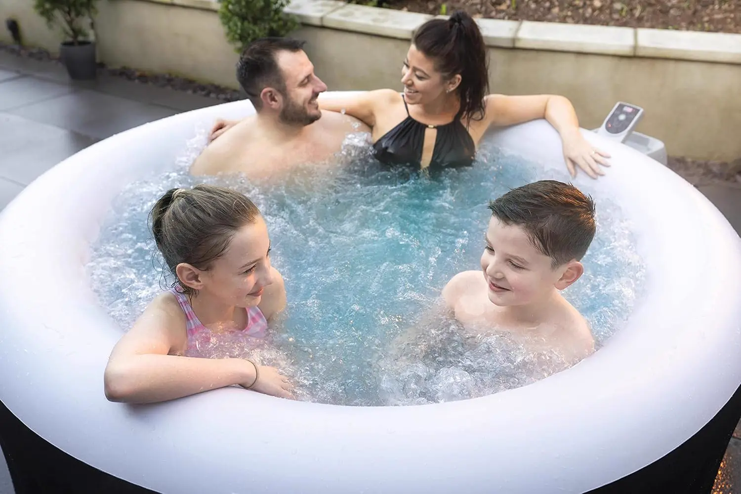 Spa gonflable 2 personnes 4 places 180 x 66 cm vue 8