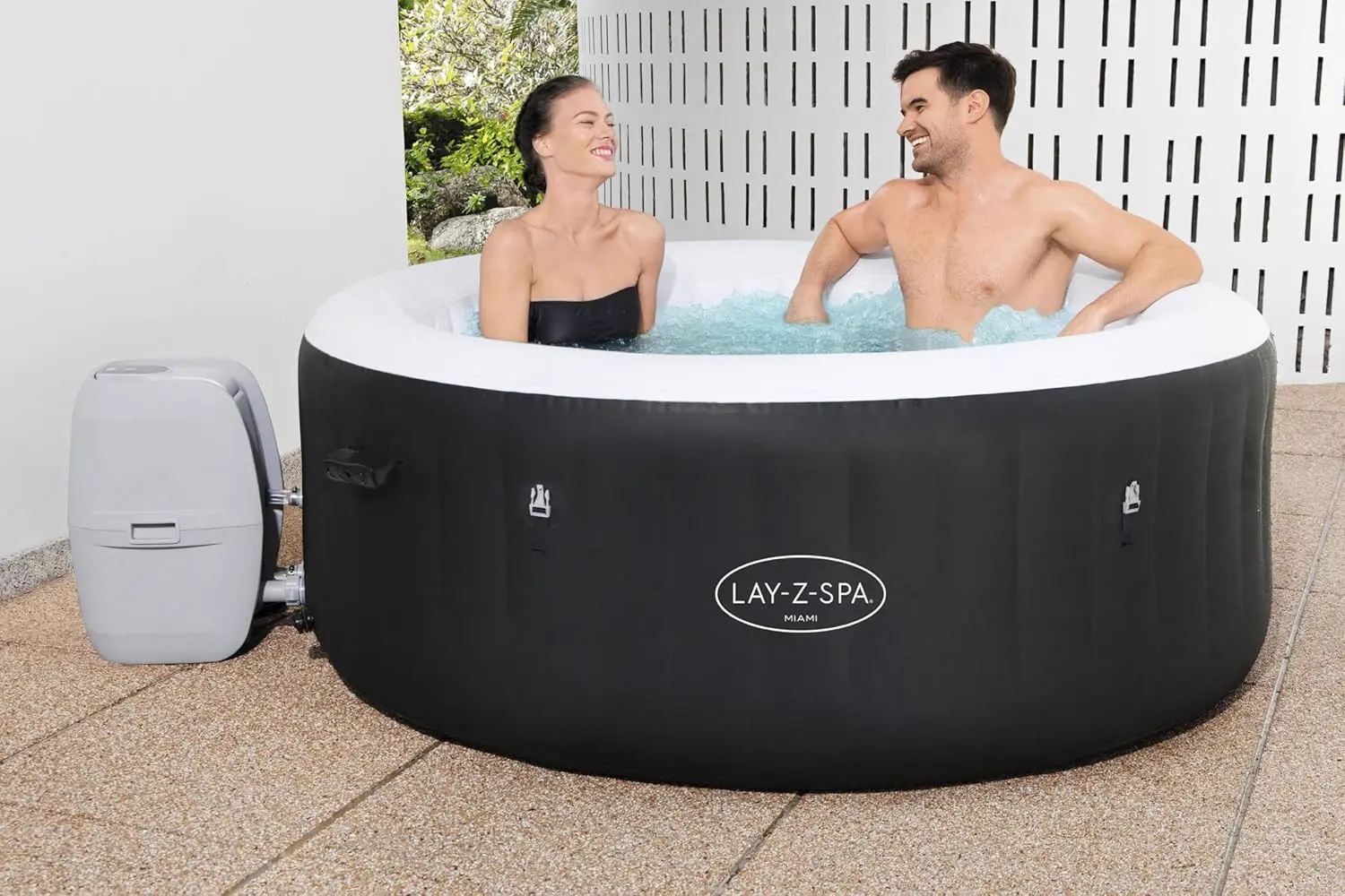 Spa gonflable 2 personnes 4 places 180 x 66 cm vue 13