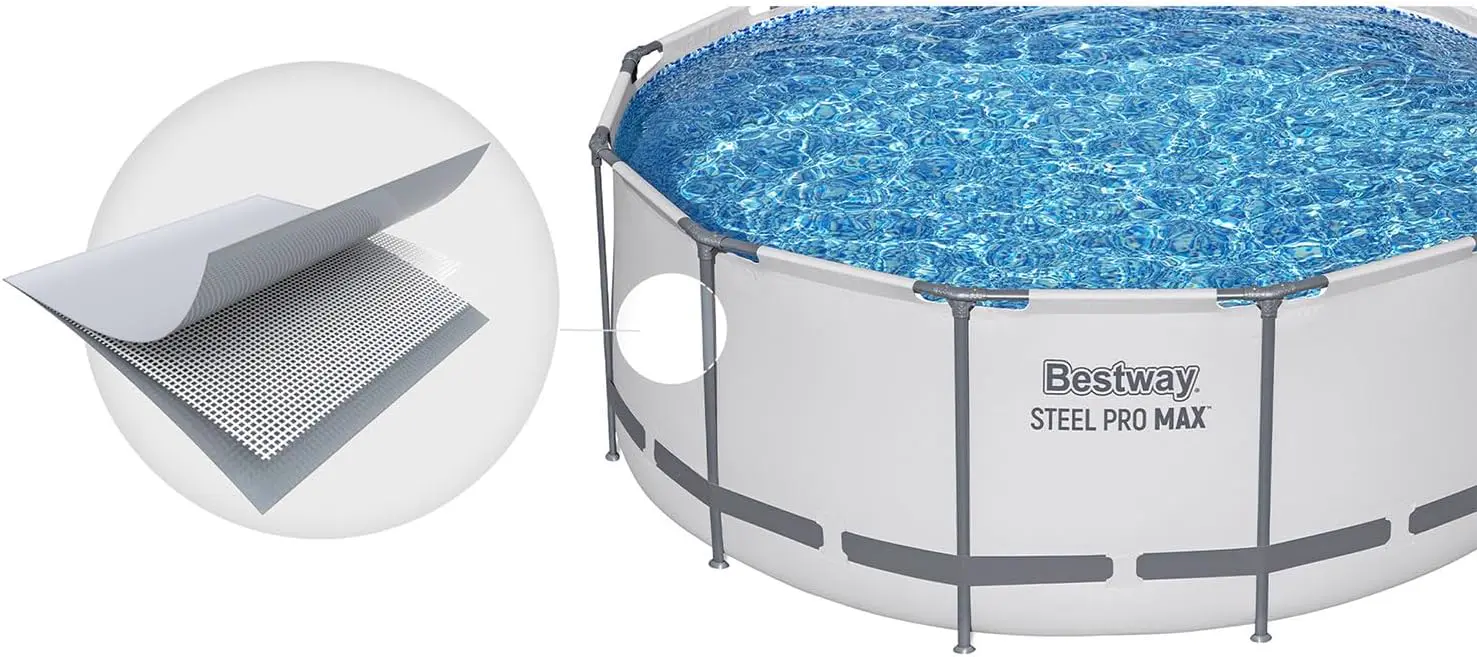 Piscine hors sol en acier vue 6