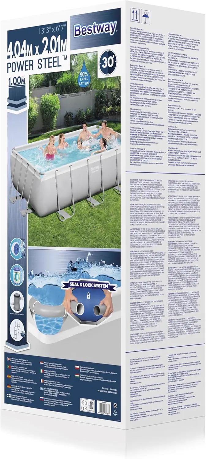 Piscine hors sol 201 x 100 cm vue 4