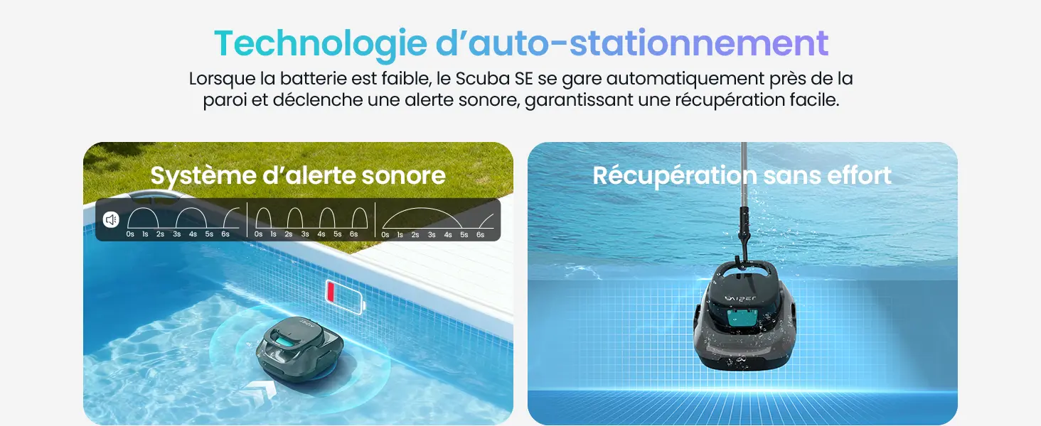Robot piscine vert 80 m² — contenu détaillé 5