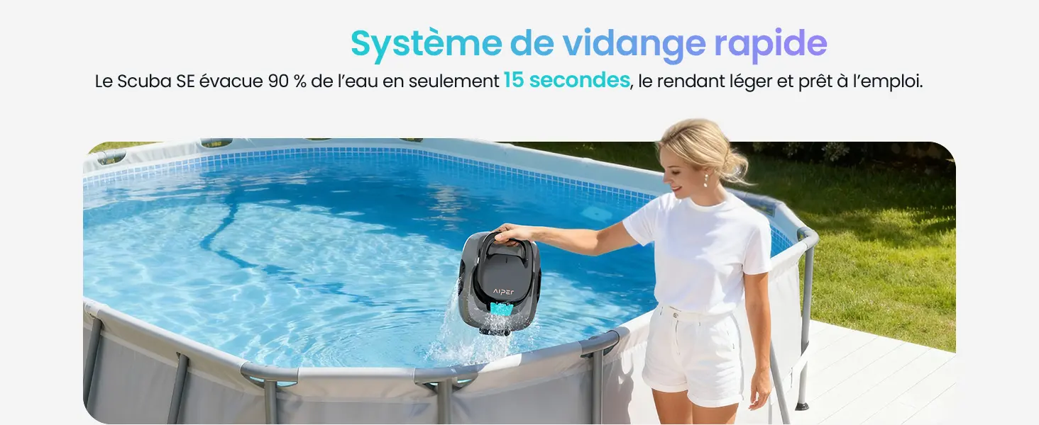 Robot piscine vert 80 m² — contenu détaillé 7