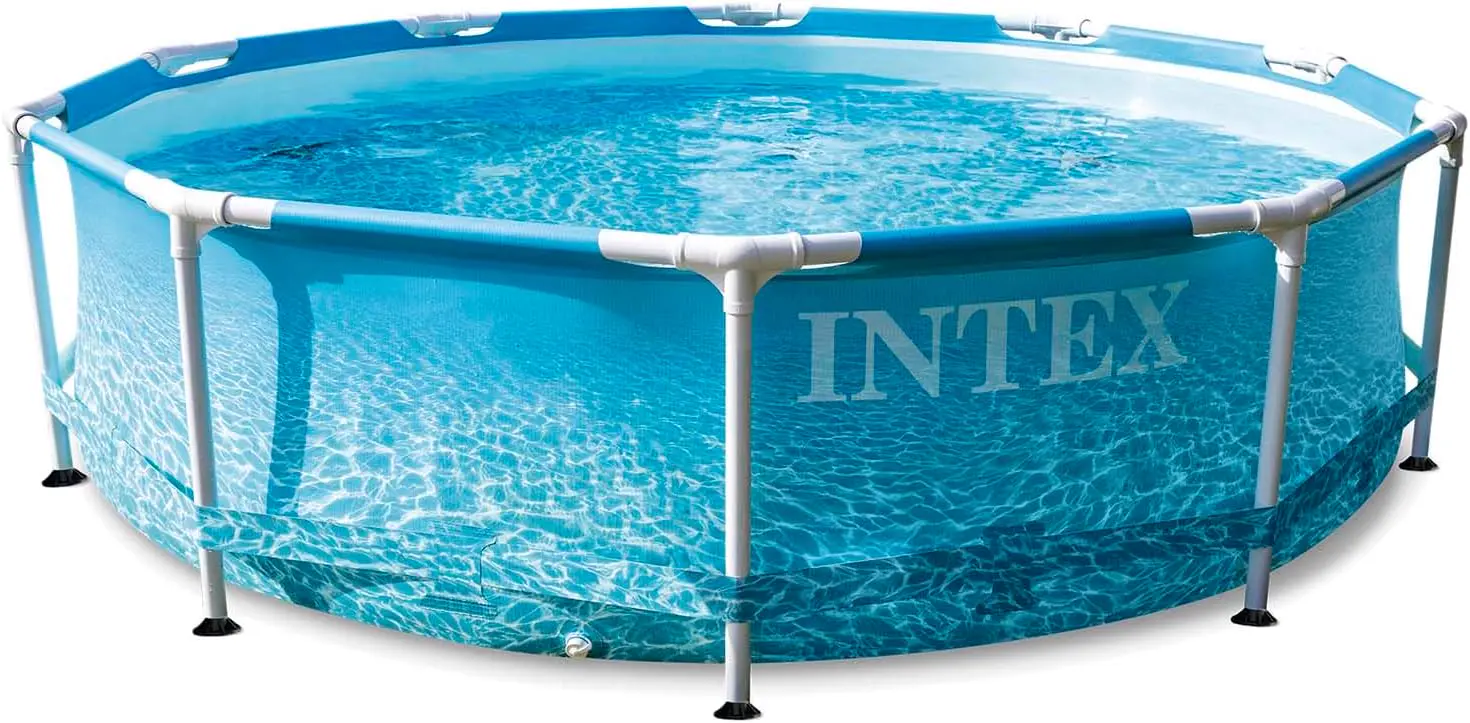 Piscine hors sol en métal vue 6