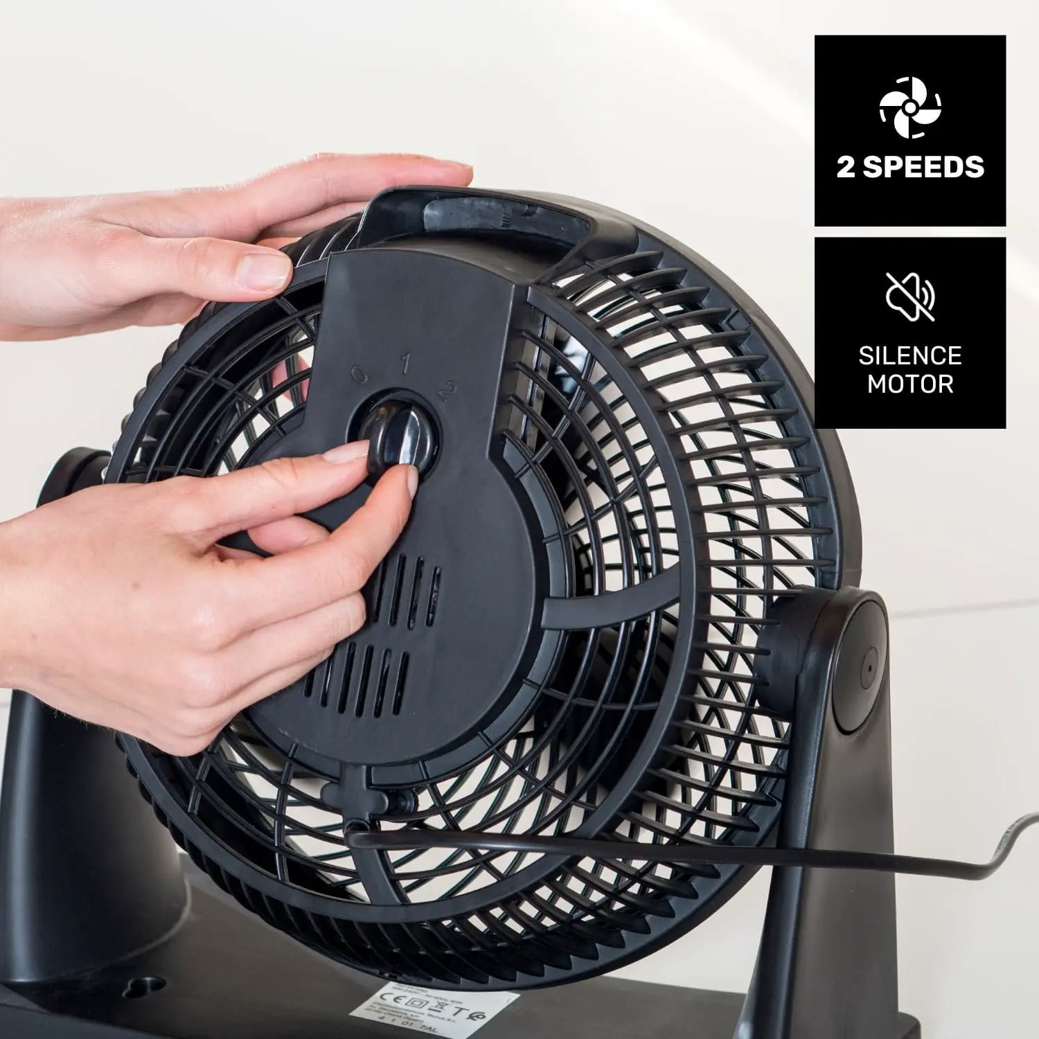 Ventilateur 13 x 28 cm vue 3