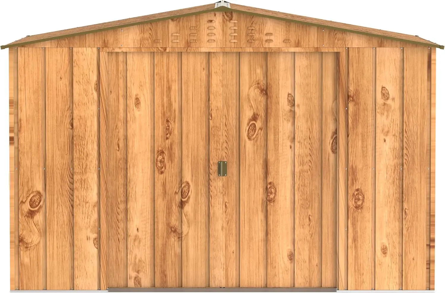 Abri de jardin en bois en métal 7,28 m² vue 2