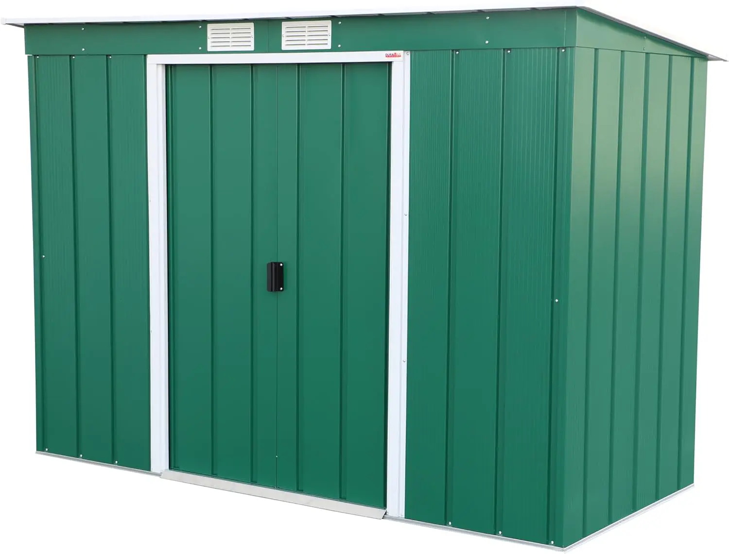 Abri de jardin en métal en acier vert 2,85 m² vue 1