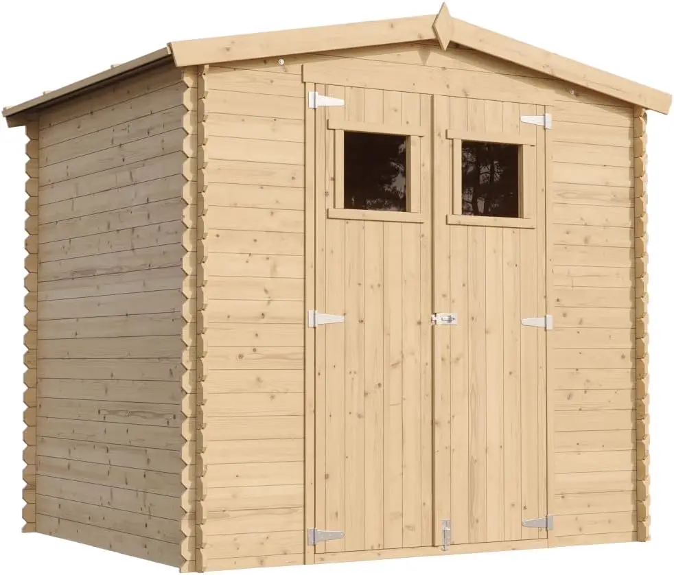 Abri de Jardin en Bois - Stockage extérieur I236xL226xH218 cm/ 4.33