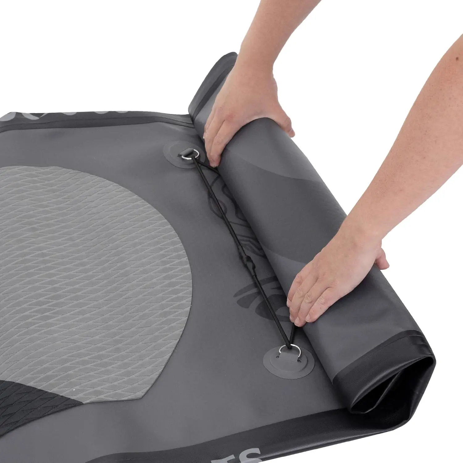 Paddle gonflable en aluminium sable vue 3