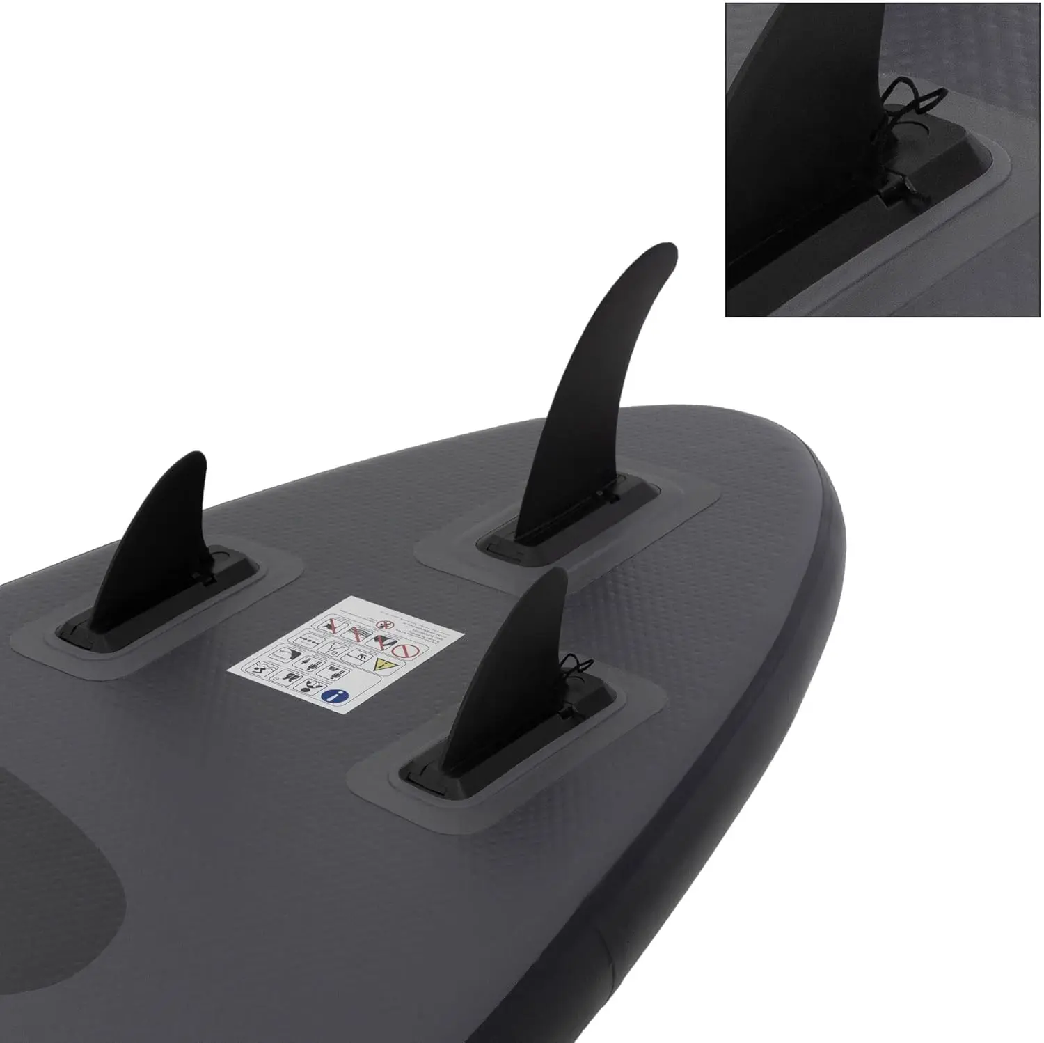 Paddle gonflable en aluminium sable vue 4