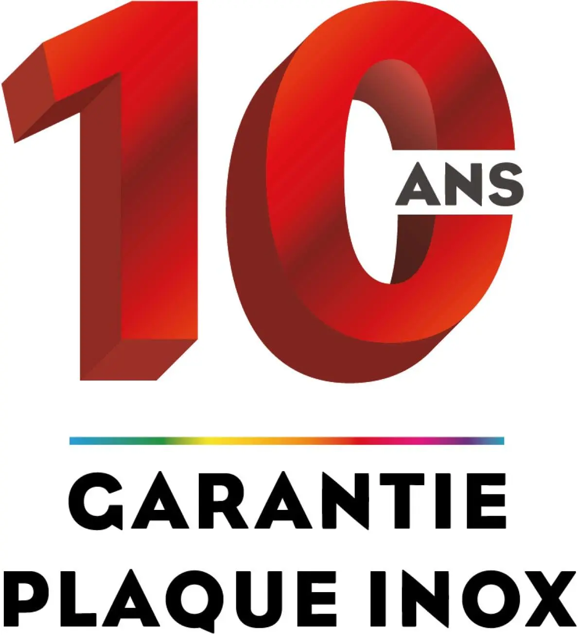 Plancha 10 places en acier 590 x 380 cm vue 7