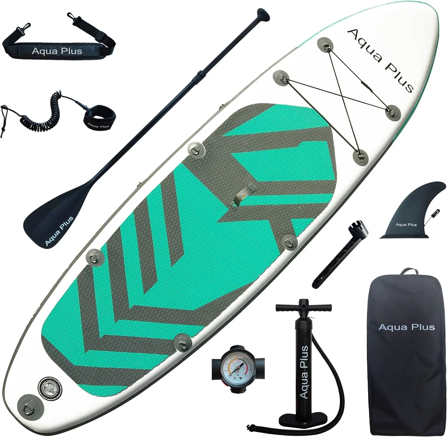 Aqua Plus Sup Gonflable de 15 cm d'épaisseur pour Tous Les Niveau x
