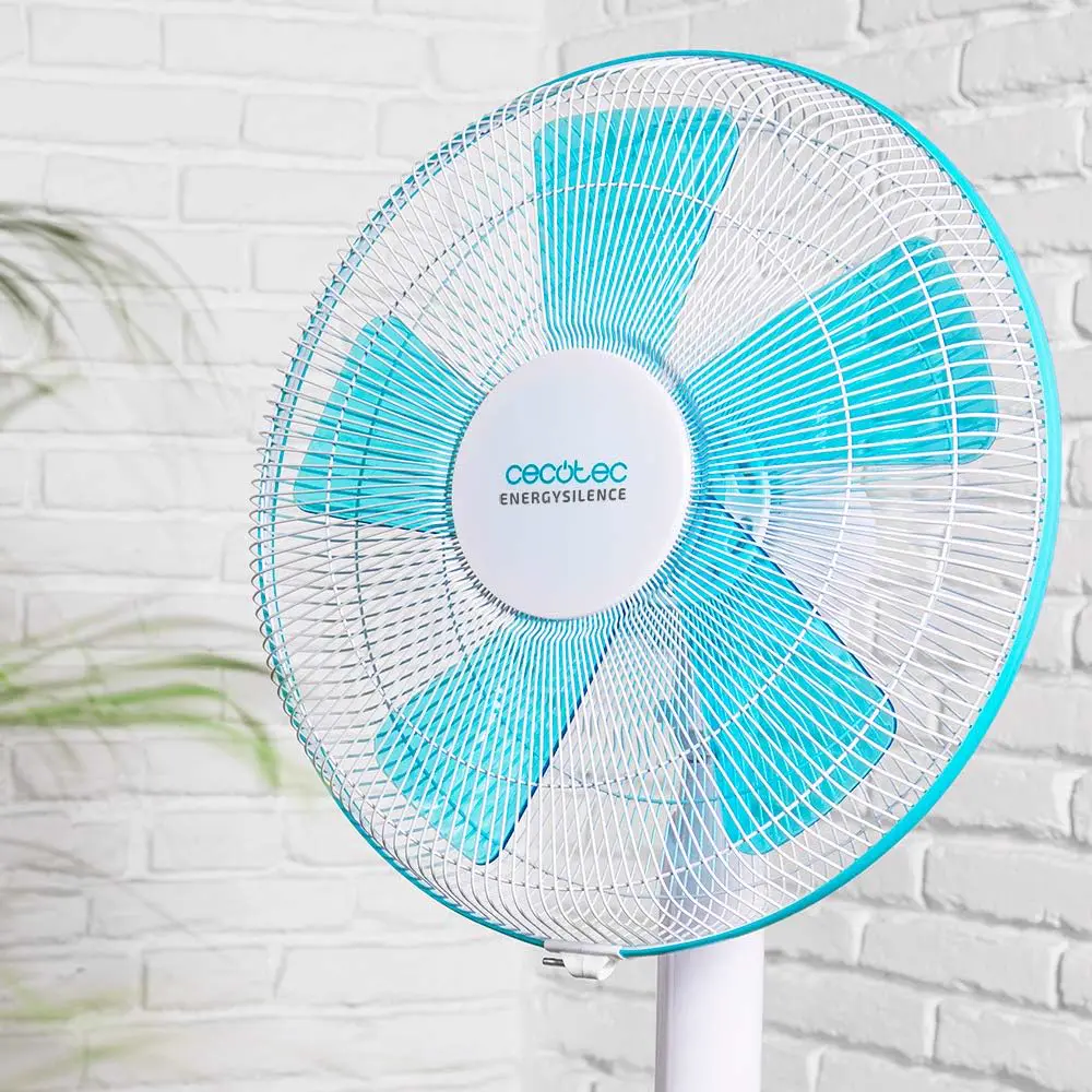 Ventilateur blanc vue 3