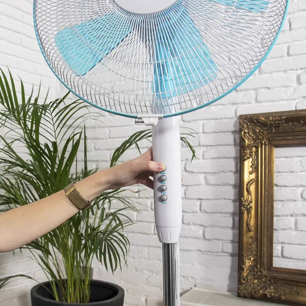Ventilateur blanc vue 5
