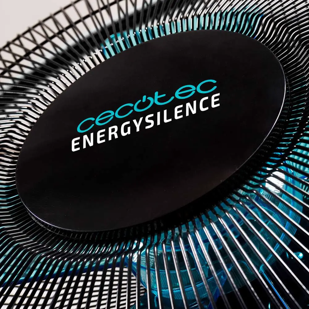 Ventilateur noir vue 3